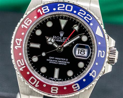 rolex red white and blue